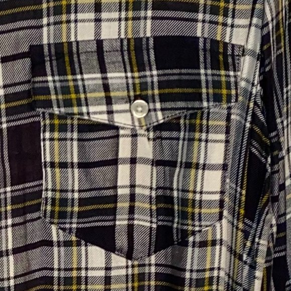 Cato Plaid Button Down Shirt NWT - Picture 5 of 9